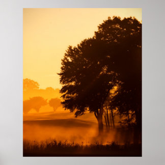 Förtrollad morgon poster