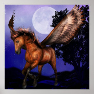 Förtrollad Pegasus affisch