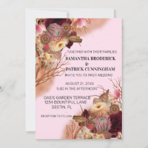 Förtrollad Sagolik Boho Vildblomma Bröllop