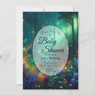 Förtrollad skog av Radiant Jewels Baby Shower Inbjudningar