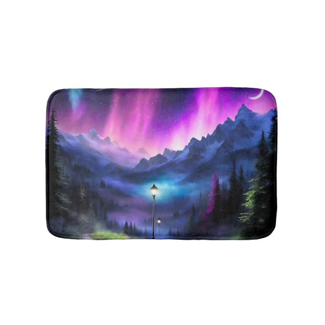 Förtrollad skog badrumsmatta (Framsidan)