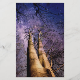 Förtrollad skog brevpapper