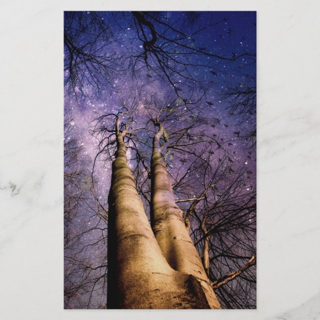 Förtrollad skog brevpapper (Framsida)