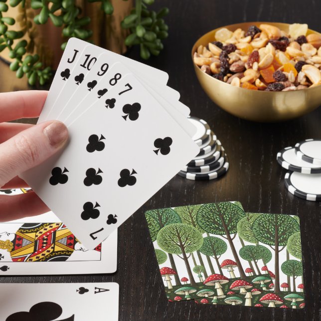 Förtrollad skog casinokort (På plats)