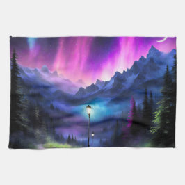 Förtrollad skog kökshandduk