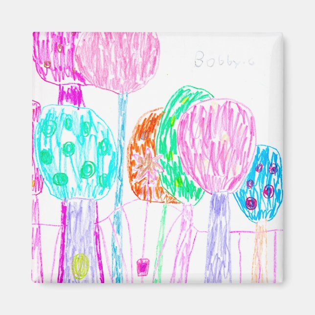 Förtrollad skog magnet (Framsidan)