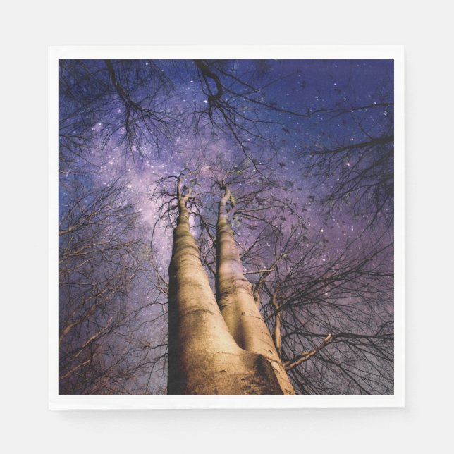 Förtrollad skog pappersservett (Framsidan)