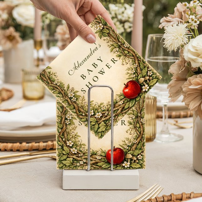 Förtrollad Skog Saga Baby Shower Pappersservett (Skapare uppladdad)