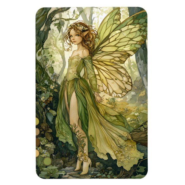 Förtrollad Skogsälva Magnet (Vertikal)