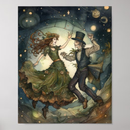 Förtrollad Steampunk Waltz: En Victorian Dream Poster