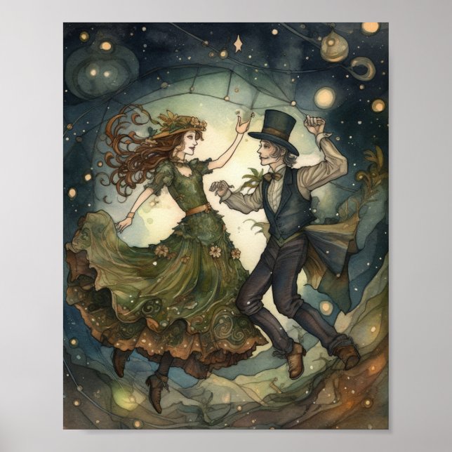 Förtrollad Steampunk Waltz: En Victorian Dream Poster (Framsidan)
