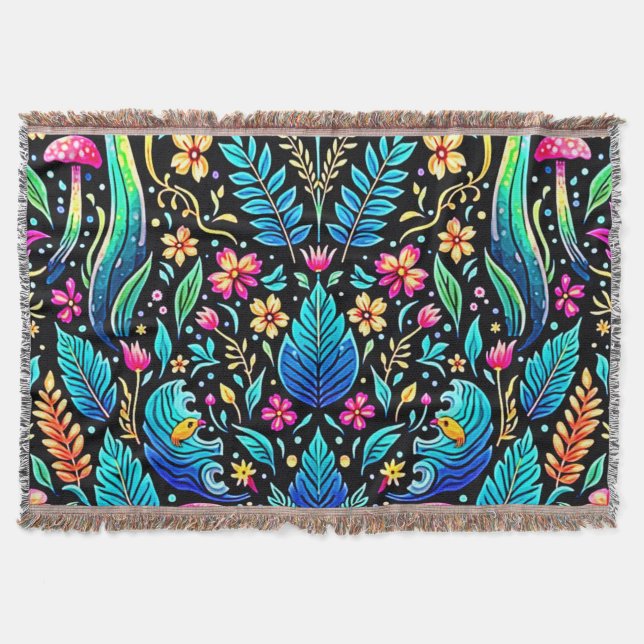 Förtrollad svampskog - Dream Filt (Framsidan)