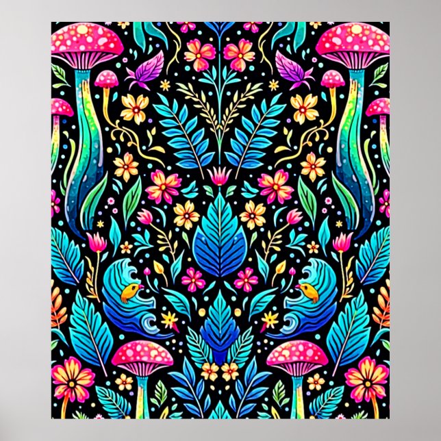 Förtrollad svampskog - Dream Poster (Framsidan)