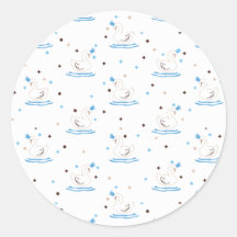 Förtrollad Svan Sjö Fairy Tale Crowned Svan