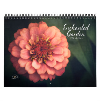 Förtrollad Trädgård 12-Månaders Kalender