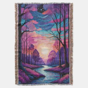 Förtrollad Twilight-skog Filt