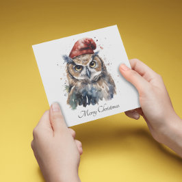 Förtrollad Vinteruggla, skräddarsydd Inbjudningar