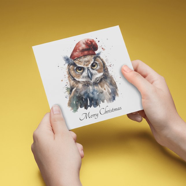 Förtrollad Vinteruggla, skräddarsydd Inbjudningar (Skapare uppladdad)