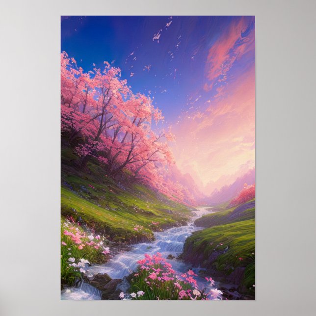 Förtrollade Cascades Poster (Framsidan)