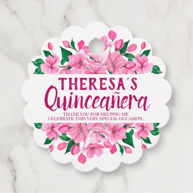 Förtrollade Garden Fairy Shoes Firande Gåvor Etiketter (Baksida)