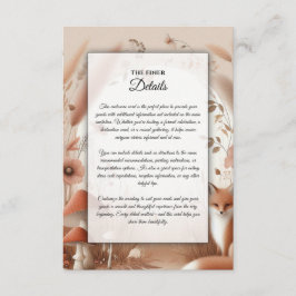 Förtrollade höstskogsrävar tilläggskort