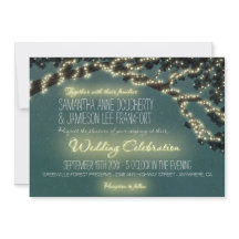 Förtrollade inbjudningar till Träd Gren Rustic Wed