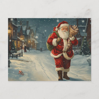 Förtrollade julkort helg vykort