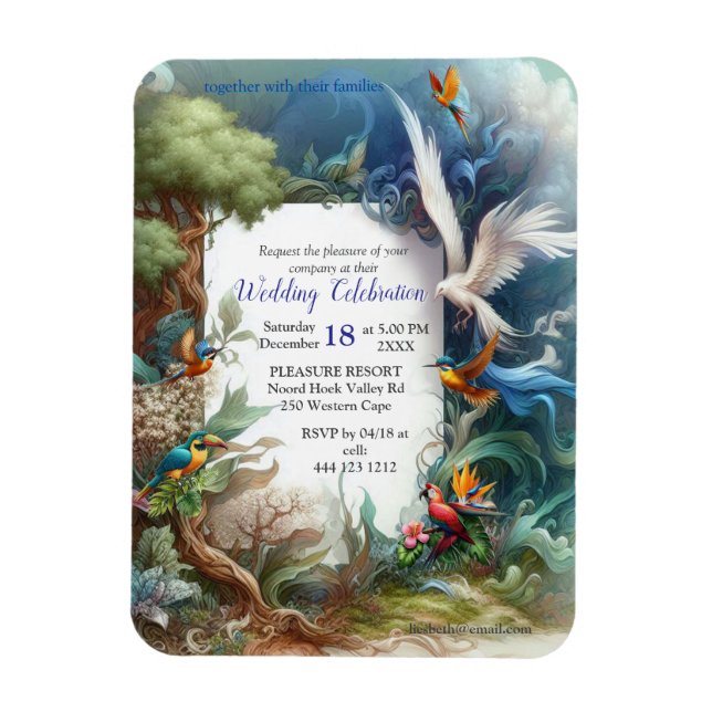 Förtrollade Magiska Fantasiskapelser Magnet (Vertikal)