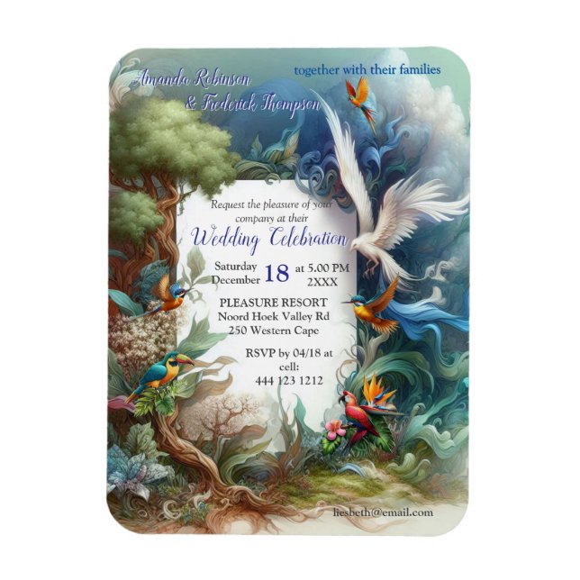 Förtrollade Magiska Fantasiskapelser Magnet (Vertikal)