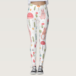 Förtrollade skogvänner leggings