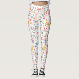 Förtrollade skogvänner leggings