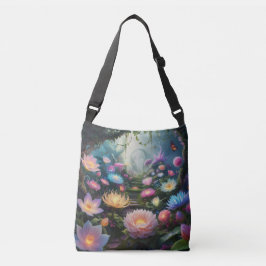 Förtrollade trädgården axelväska