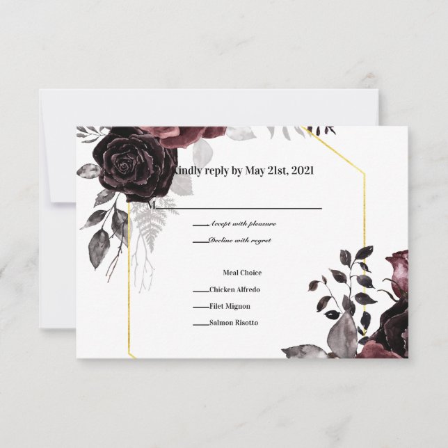 Förtrollande Blomningar OSA Kort (Framsida)