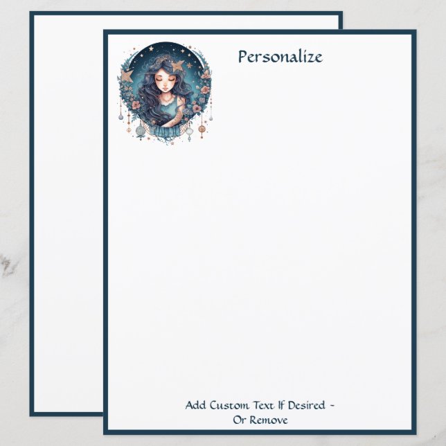 Förtrollande Boho Gudinnedräkt Elegant Chic Person (Fram/baksida)