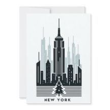 Förtrollande julkort från New York City