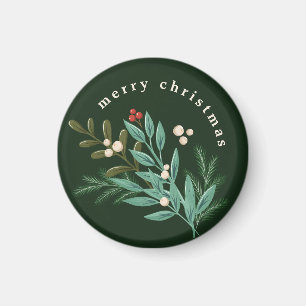 Förtrollande Klassisk Elegans Julfirande Magnet