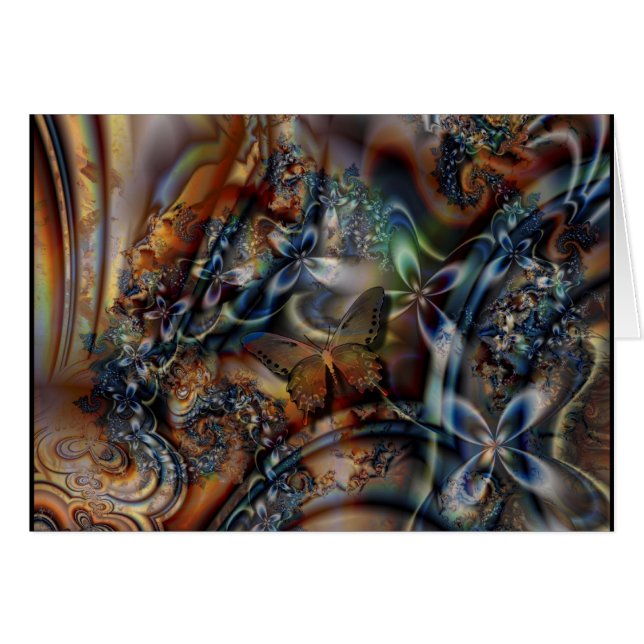 Förtrollat Hälsningskort (Framsidan Horizontal)