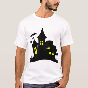Förtrollat hus spökar Halloween T Shirt