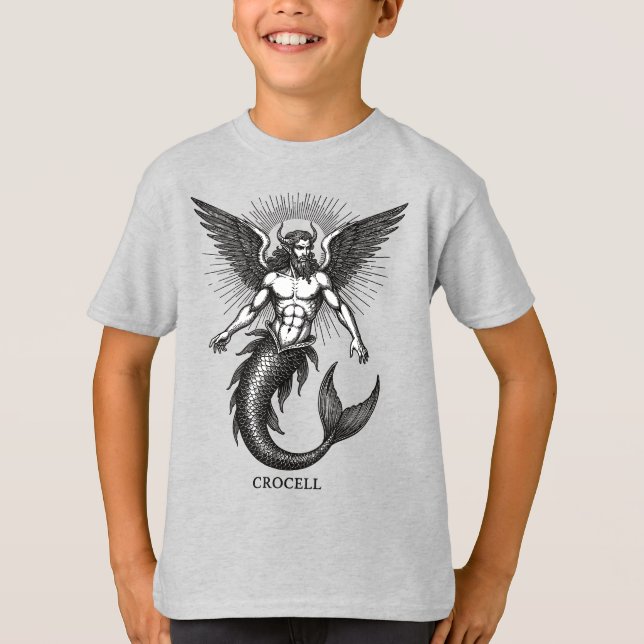Förtrollningen av Crocell Djävelillustration T Shirt (Framsida)