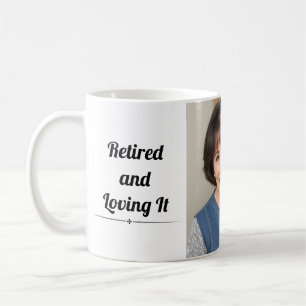 Förtröttad och älskad anpassningsbar söt bild namn kaffemugg