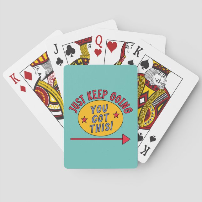 Fortsätt bara casinokort (Baksidan)