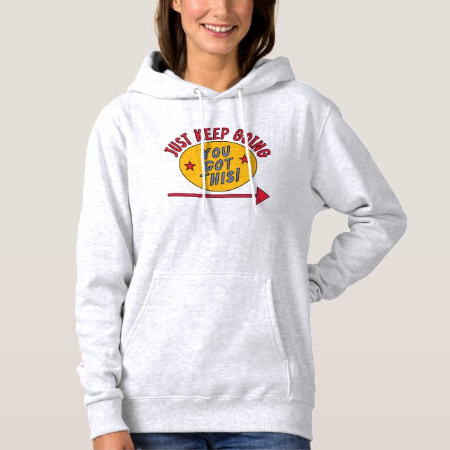 Fortsätt bara t shirt (Framsida)