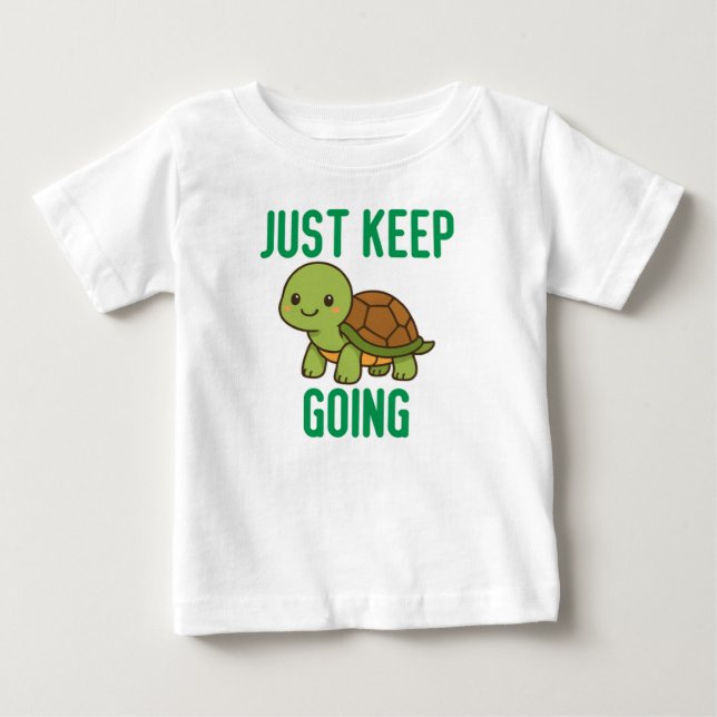Fortsätt bara t shirt (Framsida)