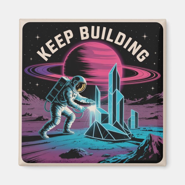 Fortsätt Bygga Magnet (Framsidan)