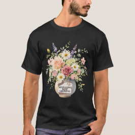 Fortsätt Framåt Fortsätt Växa Blomvas Tröja