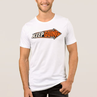 Fortsätt Framåt Pil | Vintage Motiverande Streetwe T Shirt