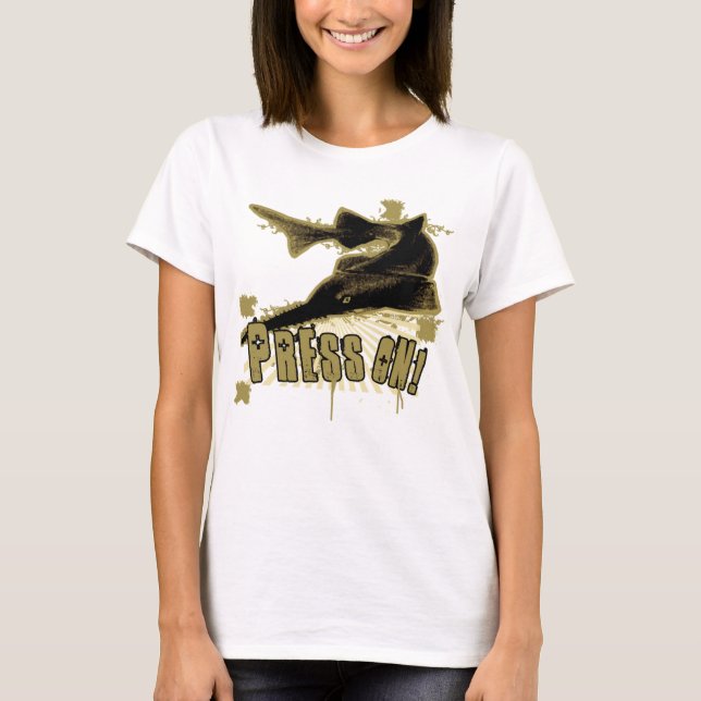 Fortsätt Framåt T Shirt (Framsida)