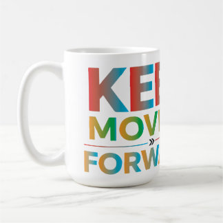 Fortsätt Gå Framåt Kaffemugg