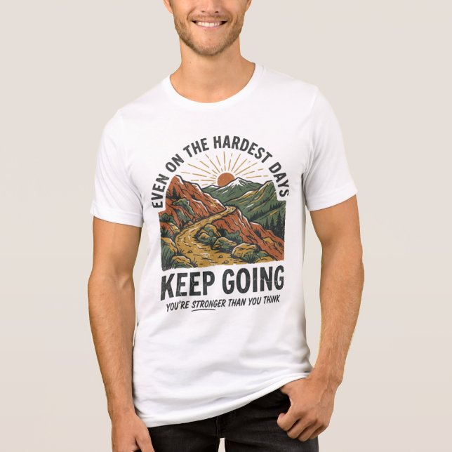 Fortsätt Inspirations T-shirt  (Framsida)