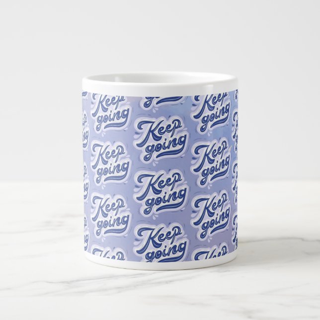 Fortsätt Jumbo Mugg (Framsidan)